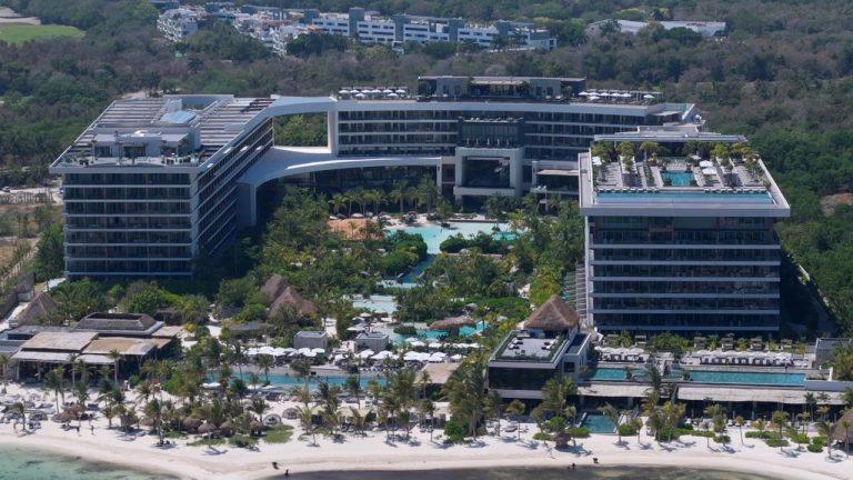 Secrets aerial view.