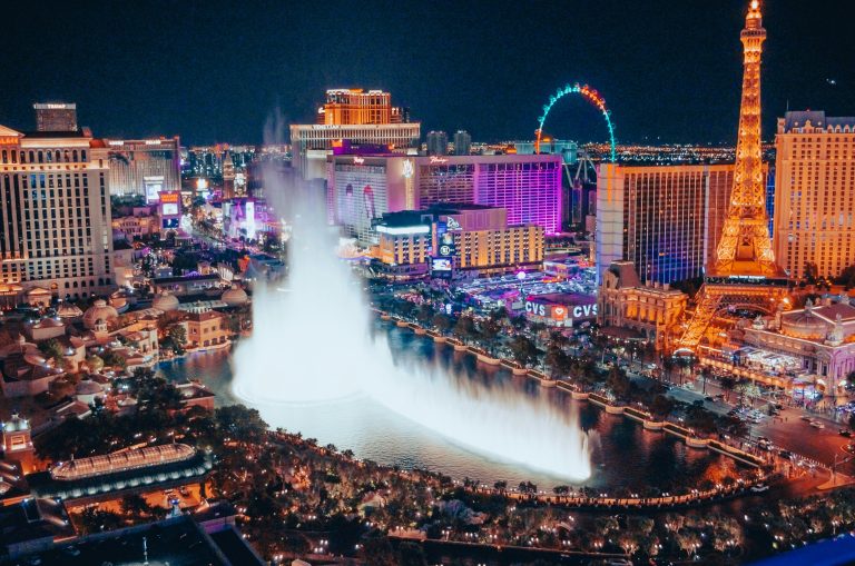 Overview of Las Vegas strip - things to do in Las Vegas
